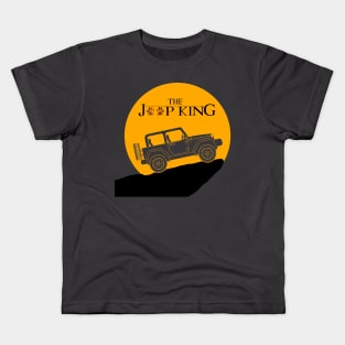 The Jeep King Wrangler T-Shirt Kids T-Shirt